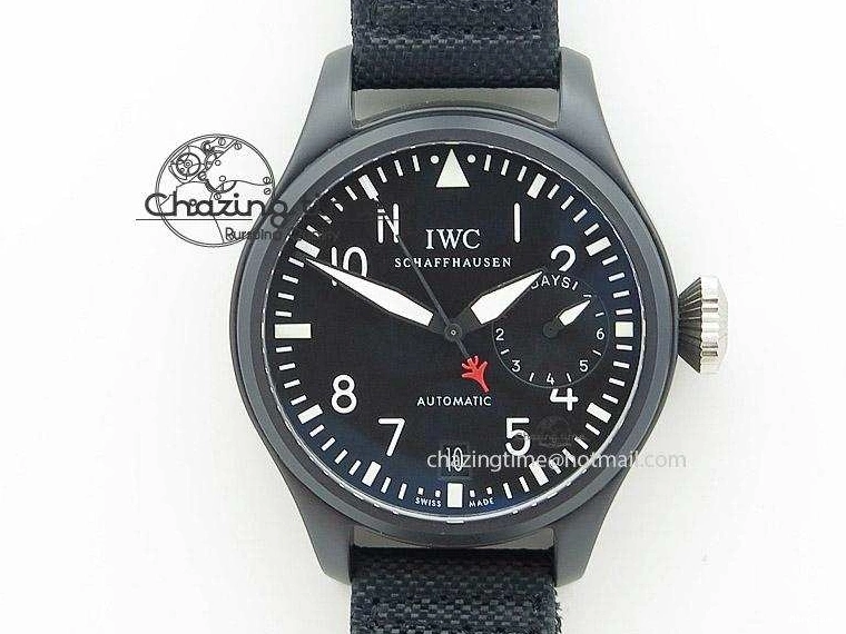 MIROTIME 0713 Big Pilot 5019 Ceramic Case Black Dial Asian 23J Youthful 7397